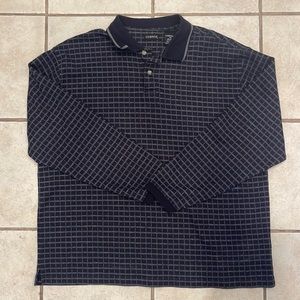 Like New Soft Comfortable Long Sleeve Navy Blue Shirt